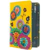 Pylones, Protezione passaporto / porta passaporto - Viaggi Dahlia - Tessuto rivestito - 9,5 x 13,5 cm, multicolore, 9,5 x 13,5 cm, Classico