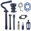 Gubeter Kit linea pompa filtro olio carburante, Per Stihl Ms250 Ms230 Ms210 025 023 021 parte motosega, 1123 141 2200, 1123 640 3200, 1123 640 7102, 1123 647 2400, 1123 358 7701-0, 41-29306