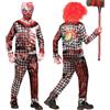 W WIDMANN MILANO Party Fashion - Costume da clown assassino per bambini, set con maschera, outfit completo per Halloween e Carnevale