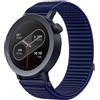 GIOPUEY Cinturini Compatibile con Cmf Watch PRO 2, Nylon Traspirante Sport Loop Cinturino in Morbido Nylon Intrecciato Strap Band - Darkblue