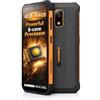 Hammer H Hammer Iron Steel Lite senza contratto, impermeabile, potente batteria da 6500 mAh, 64GB + 4GB di RAM, Android 14, fotocamera da 13 Mpx con sensore di visione notturna IP69, 300 ore di standby