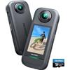 AKASO Action Cam Creator 360° con microSD da 256 GB