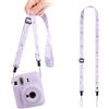 VOVMOEYA Cinghia per Fotocamera per Bambini e Adulti, Tracolla Fotocamera per Fujifilm Instax Mini Sony ZV-E10 ZV-1 ZV-1F Canon R50 M50 Nikon DSLR - Viola