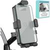 Didarenba Porta Cellulare Scooter 5 Fissaggi Specchietto Retrovisore