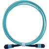 Elfcam® - Cavo in fibra ottica da MPO femmina a MPO femmina, multimodale OM3 50/125um LSZH, tipo B (15 m, 8 fibre)
