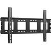 JXMTSPW Supporto da parete per TV fisso da 50 a 120 pollici, resistente e curvo, max. VESA 900 x 600 mm, può contenere fino a 125 kg, ultra sottile e pesante, montaggio a parete 75 80 85 90 100