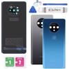 Eonpam Scocca Vetro Posteriore per OnePlus 7T Coperchio Copribatteria Sostituzione con Vetro Fotocamera + Kit di Riparazione (Blu)