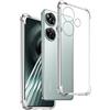 REY Cover in Gel TPU Anti-Shock per XIAOMI REDMI Turbo 3 5G - Poco F6 5G, Morbido Silicone Custodie Protettivo Case, Anti-Scratch, Protettiva Sottile Back Cover