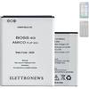 HIGHAKKU Batteria di ricambio compatibile con BRONDI BOSS 4G & BRONDI Amico Flip 4G +