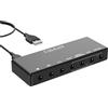 Cubilux Scheda Audio Surround 7.1 USB-A 48KHz 384KHz, Alimentazione in Lega di Alluminio per PC Laptop con Ingresso Mic Linea Stereo e Supporto ASIO Core Audio