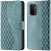 CaseGla Cover per Oppo A54 / A74 5G PU Pelle Custodia Flip Verde niebla