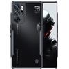 GIOPUEY Custodia per Nubia Nubia Red Magic 9 Pro/9S PRO, Cover Rigida in PC + Morbida in TPU, Alta Trasparenza, Custodia Trasparente, Airbag Anti-Caduta, Nessun Ingiellimento - Black