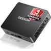 GEEKOM Air12 Mini PC con Intel 7505(Garanzia di 3 anni)| 8GB DDR5 e 256GB SSD| Mini PC Windows 11 Pronto all'Uso|HDMI + DP| Slot per Schede SD|Gigabit Ethernet,Perfetto per Casa,Ufficio e Didattica