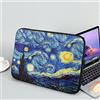 Showudesigns Van Gogh - Custodia Protettiva in Neoprene per Laptop da 17 Pollici - Leggera per Viaggi d'Affari