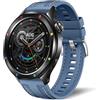 NicMool 22mm Cinturino per Xiaomi Watch S5/S4/S3/Redmi Watch 5 Active/Lite | per Xiaomi Watch 5/2/S1 Pro/S1 Active/S1/2 Pro/Mi Watch, Intrecciato Nylon Complesso Silicone Braccialetto Cinturino