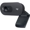 Logitech C505e Webcam business per app di videochiamata - Grafite