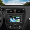 CAMECHO 8 Core 4+64G Android 13 Autoradio con CarPlay/Android Auto/DSP per VW Golf 5 6 Touran Polo,7 Pollici HD Navigatore GPS WiFi Bluetooth 5.0 USB FM RDS Radio Mirror Link +32 Bande EQ