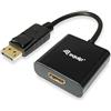 Equip 133438 cavo di interfaccia e adattatore DisplayPort HDMI Nero