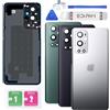 Eonpam Scocca Vetro Posteriore per Oneplus 9 Pro Argento | Qualità originale scocca vetro posteriore coperchio copribatteria con vetro fotocamera kit ricambio.