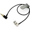 Uonecn Bloccaggio 3,5mm TRS per Deity TC-1 a BNC Cavo Timecode per Canon C70 Blackmagic Ursa Min Z-CAM E2 A0401