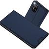 Radoo Cover Compatibile con Samsung Galaxy A22 4G, Custodia Vintage PU Pelle con Portafoglio Tasca Stile Unico Sottile Magnetica Funzione TPU Cover a Libro per Samsung Galaxy A22 4G (Blu)