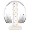 DiyGody Supporto Universale per Cuffie, Porta per Cuffie da Tavolo con Base in Acrilico, Stand Over-Ear da Gioco, Supporto Staccabile Compatibile con AirPods Max/Sennheiser/Sony/Bose/AKG/Shure - Cuore