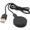 SYSTEM-S Cavo USB 2.0 80 cm stazione di ricarica per Huawei Watch 1 Smartwatch adattatore 5 V nero