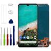 Duotipa [Supporta le impronte digitali] Duotipa Nuovo OLED Touch Screen Digitizer Assembly per diaplay LCD MI A3/CC9e per M1906F9SH M1906F9SI con kit di strumenti di riparazione tecnica.