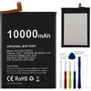 E-yiiviil Batteria di ricambio BAT20M1310000 compatibile con Doogee S88 Pro con strumenti