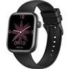 SLOKSFil Smartwatch donna, 1,85 Orologio Fitness con KI Quadrante, Frequenza Cardiaca, SpO2, Sonno, KI Q&A,110+ Sport Smartwatch con Chiamata, Notifiche Messaggi iOS Android (Nero)