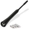Audioproject A355 - Antenna-per-autoradio 17 cm 16V compatibile per: Toyota Aygo Opel Corsa Fiat Panda Suzuki Peugeot Cooper adapter universe antenna auto corta accessori