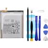 Vvuilsty EB-BG990ABY - Batteria di ricambio per Samsung Galaxy S21 FE ricaricabile, 0 Cycle, compatibile con Samsung Galaxy S21 FE SM-G990B/G990B/DS con kit di strumenti di riparazione