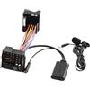 Baceyong Adattatore audio AUX Bluetooth con microfono, Compatible with BMVV Z4 (E85/E86), X3(E83), Mini Cooper (R50/JCW), Mini Cooper S R53