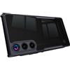 GIOPUEY per Nubia RedMagic 10 Air Custodia, Cover Rigida in PC + Morbida in TPU, Alta Trasparenza, Custodia Trasparente, Airbag Anti-Caduta - Black