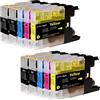 Supply Guy 10 cartucce compatibile con Brother LC-1280 per MFC-J5910dw MFC-J6510dw MFC-J6710dw MFC-J6910dw
