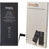 Smartex® Black Label Batteria maggiorata compatibile con iPhone 7 - Capacità 2220 mAh | 2 Anni di Garanzia