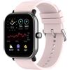 Shieranlee Cinturino Compatibile con Amazfit GTS 2mini, GTS2, GTS2E, BIP, 20mm in Morbido Silicone Nero per AGPTEK, Blackview BV-ID205G, BV-X2, ASWEE