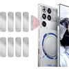 GIOPUEY Adesivo in Lega di Alluminio Antipolvere a Rete per Nubia Red Magic 11 PRO, Aperture di Ventilazione per Altoparlanti e Radiatori Anti Dust [4+4 Pack] - Silver