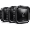 CaseBot Custodia in Silicone per All-new Blink 2020 Camera, [3 PACK] Custodia Protettiva Videocamera in Camuffamento Impermeabile per Blink Outdoor Indoor Telecamera, Nero