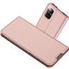 Radoo Cover Compatibile con Samsung Galaxy A51 5G, Custodia Vintage PU Pelle con Portafoglio Tasca Stile Unico Sottile Magnetica Funzione TPU Cover a Libro per Samsung Galaxy A51 5G (Oro Rosa)