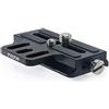 Tilta Baseplate a Sgancio Rapido Estesa Compatibile con DJI RS4/RS4 Pro/RS3/RS3 Pro/RS2/RSC2 con Filettature 1/4"-20 e 3/8"-16 TGA-ERP