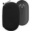 kwmobile Custodia Mouse Wireless Compatibile con Logitech Pebble Mouse 2 M350s / M350 - Custodia Neoprene Mouse - Astuccio Porta Mouse PC Gaming nero
