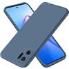 EASSGU Custodia per OPPO Find X5 (6.55 Inches), Cover Morbida in Silicone TPU - Grigio lavanda
