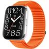 GIOPUEY Cinturini Compatibile con Amazfit Bip 5 Unity, Nylon Traspirante Sport Loop Cinturino in Morbido Nylon Intrecciato Strap Band - Orange