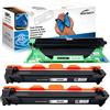 Starlet24 2x TN1050 Toner + 1x DR1050 Tamburo Compatibili per Brother TN1050 DR1050 per Brother DCP-1510 1512 1601 1610 1612 1616 | MFC-1810 1815 1910 1911 | HL-1110 1112 1201 1210