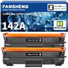 FANSHENG 142A W1420A M140w ( W142X W1420X ) 【 Toner con Chip 】 Compatibile per HP LaserJet MFP M110w M139w / MFP M110 M139 M140 Stampante 2000 pagine W142A 1420A 142X 1420X (2 x Nero)