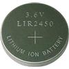 Generico Batteria Al Litio LIR2450 Ricaricabile 3.6V agli ioni di litio