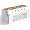 fesoklaf Macchina per il rumore bianco, macchina per il sonno portatile per bambini e adulti, 8 suoni della natura, opzioni mixer, altoparlante Bluetooth, timer, jack da 3,5 mm, per dormire, casa, ufficio,