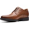 Clarks Whiddon cap Dark Tan Leather 13 D (M)