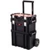 KETER CURVER Connect Rolling System Box Set nero/rosso